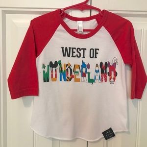 West of Wonderland Disney tee.